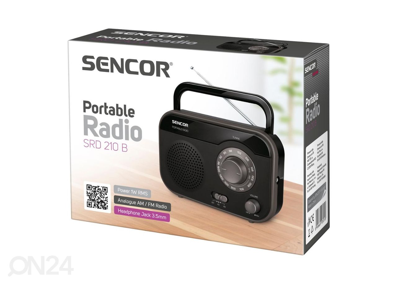 Radio Sencor SRD210B kuvasuurennos