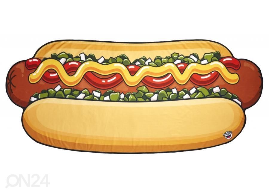 Rantamatto Hot Dog 216 x 94 cm kuvasuurennos