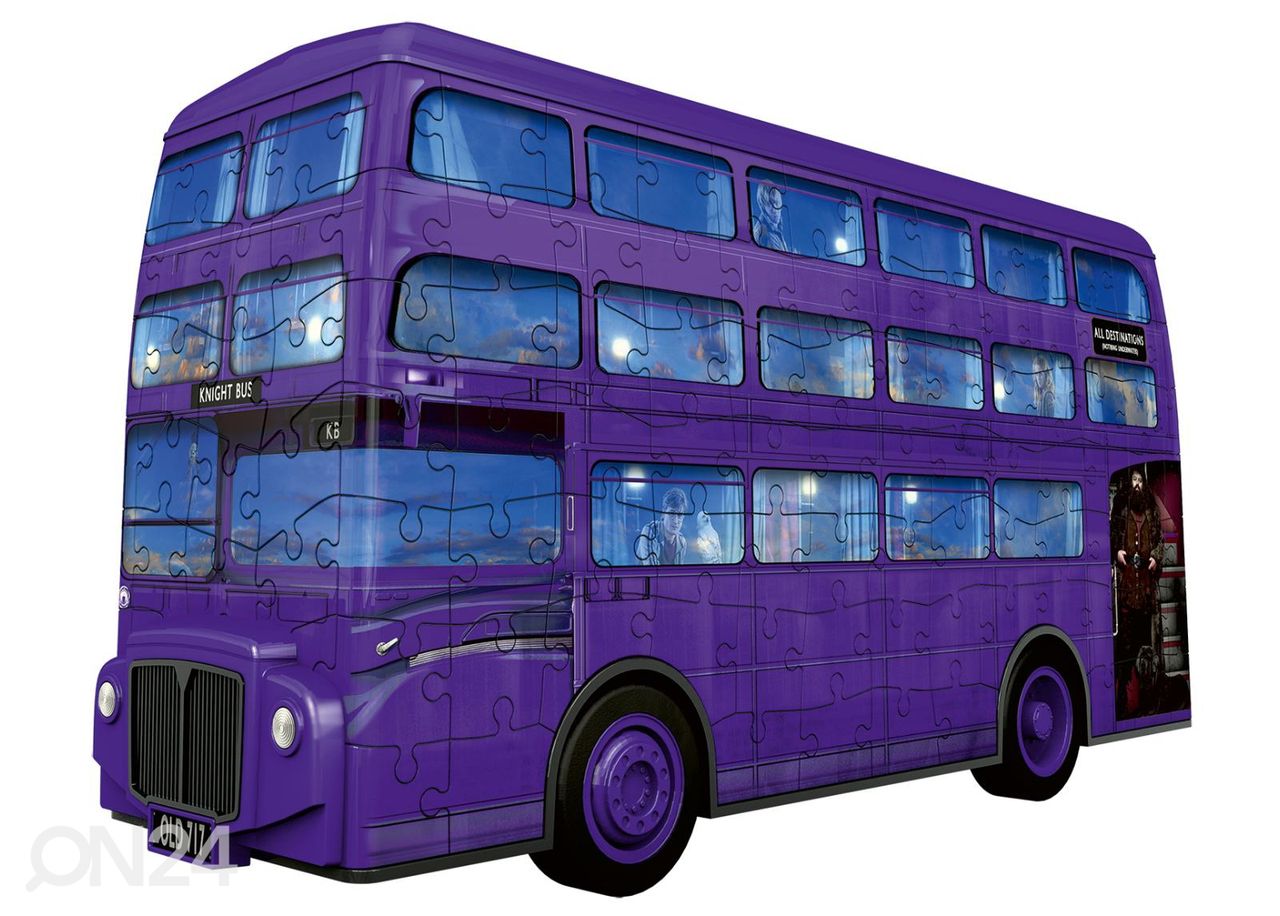 Ravensburger 3D Harry Potter Pencil Cup Bus Puzzle 162 palaa kuvasuurennos