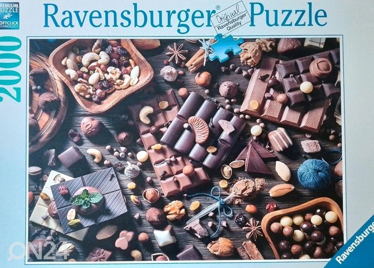 Ravensburger palapeli 2000 kpl Suklaat kuvasuurennos