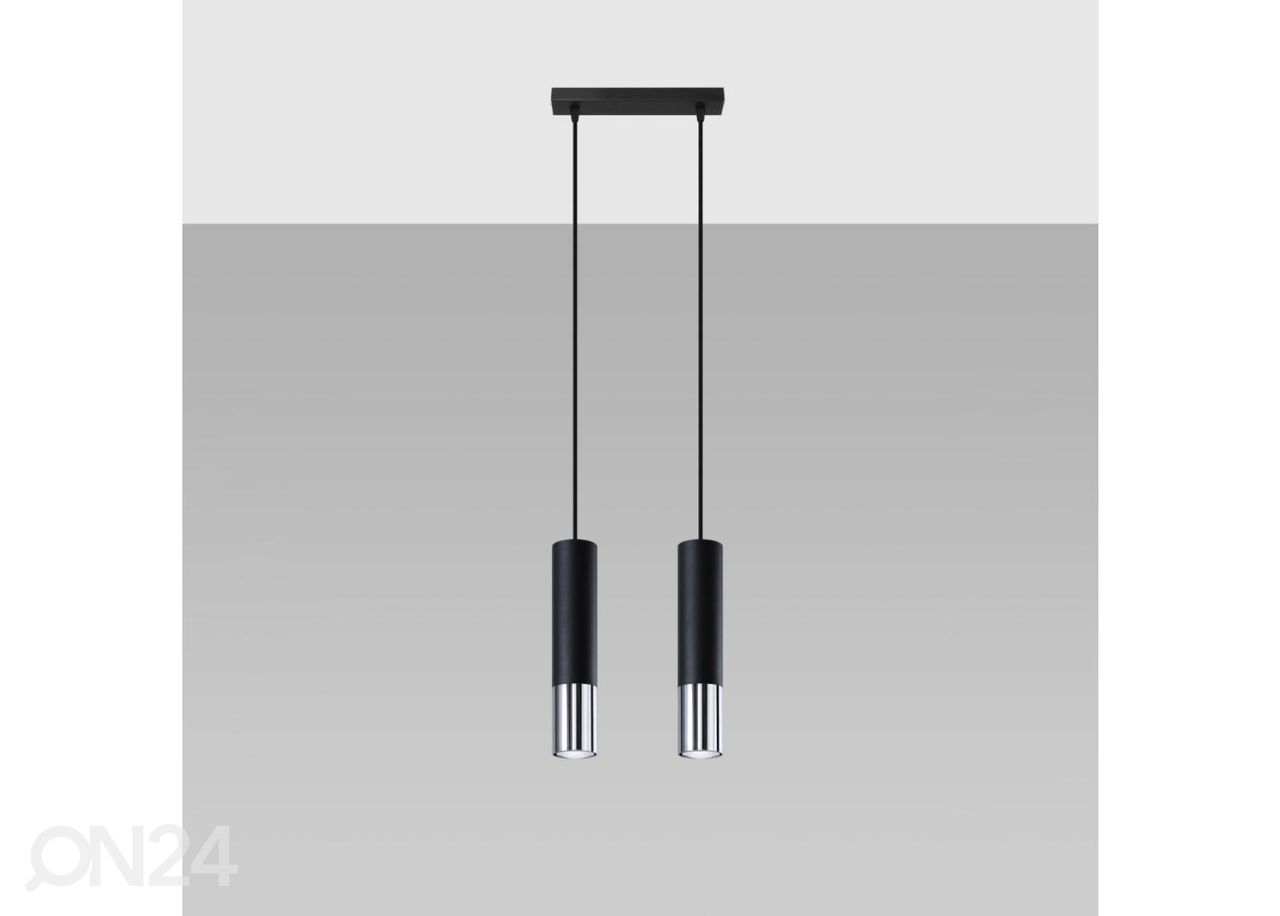 Riippuvalaisin Loopez 2, musta/kromi kuvasuurennos