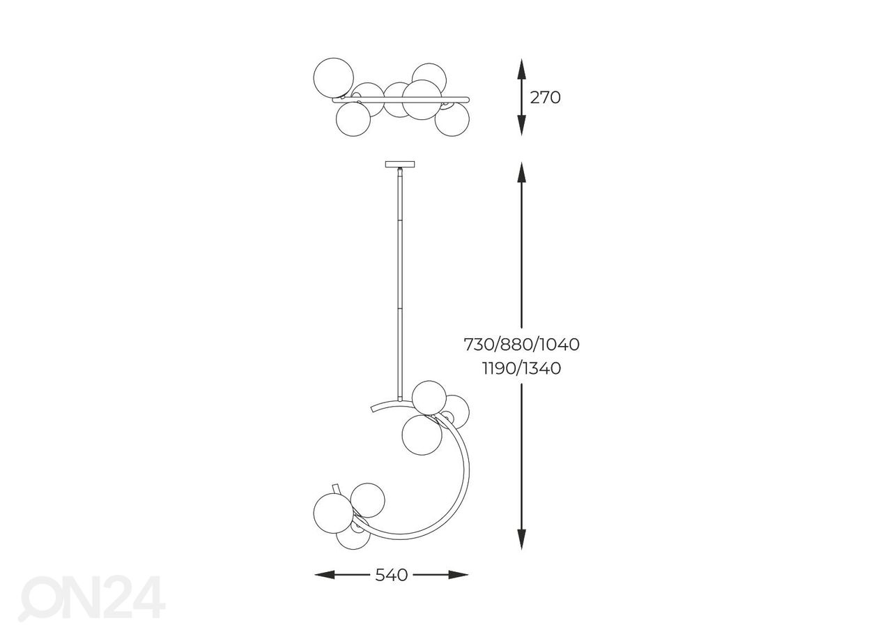 Riippuvalaisin Molecule 6 kuvasuurennos