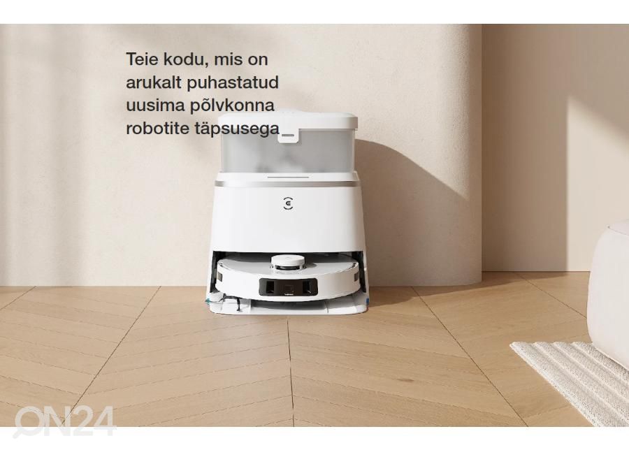 RobottipölynimuriEcovacs Deebot T30 PRO OMNI, märkä- ja kuivapesu, valkoinen kuvasuurennos