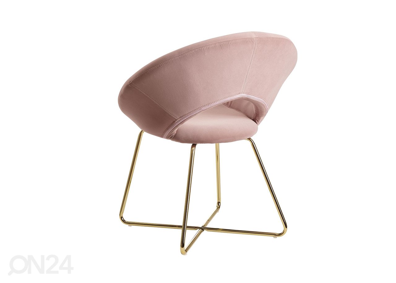 Ruokapöydän tuoli, vaaleanpunainen kuvasuurennos