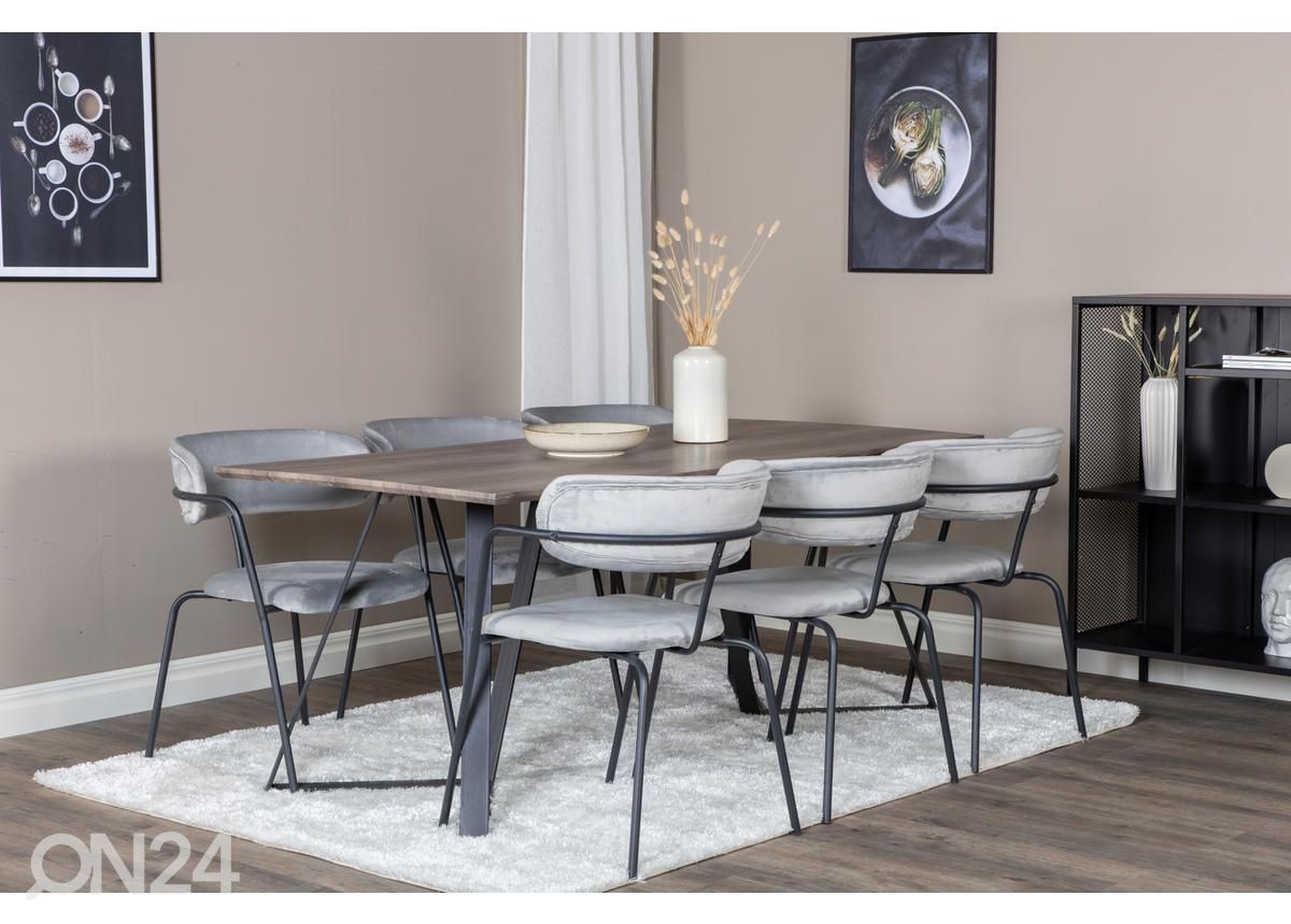 Ruokapöydän tuolit Arrow, 2 kpl kuvasuurennos