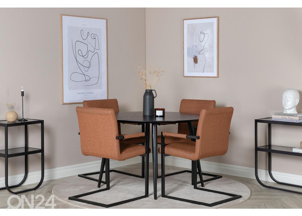 Ruokapöydän tuolit Art, 2 kpl kuvasuurennos