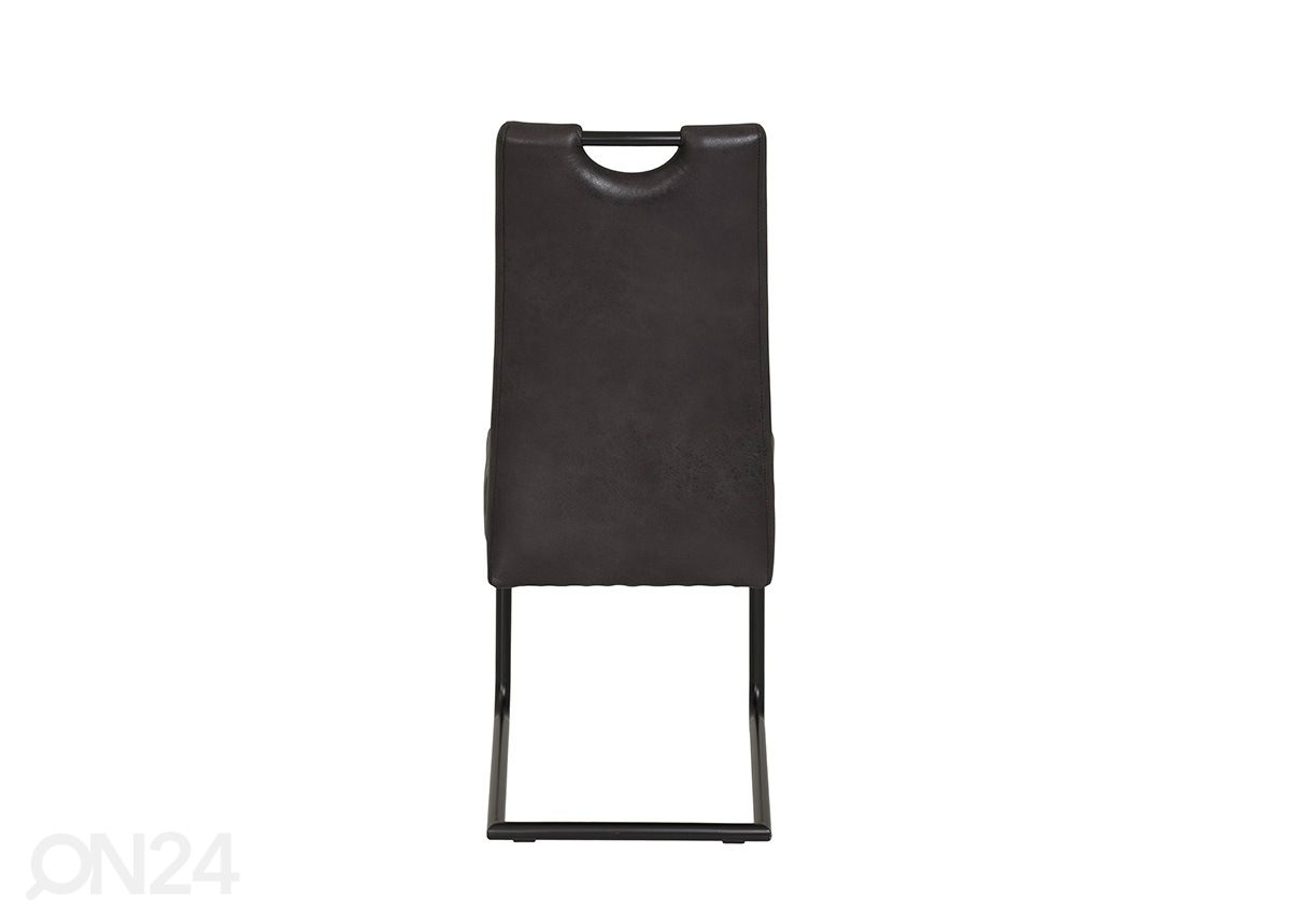Ruokapöydän tuolit Betty pocket-jousituksella, 4 kpl, mustat kuvasuurennos