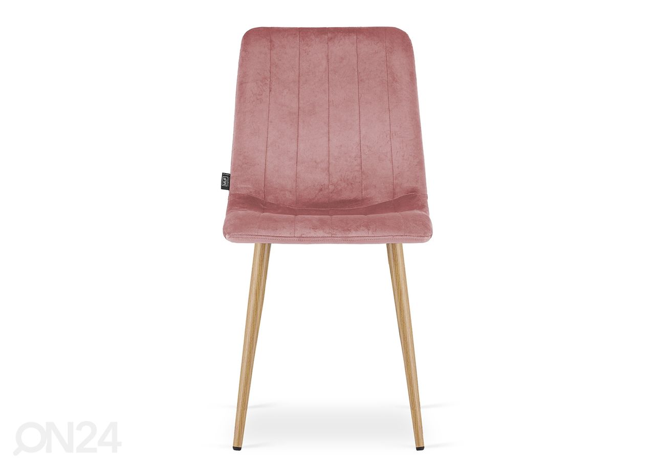 Ruokapöydän tuolit Lava, 4 kpl vaaleanpunainen kuvasuurennos