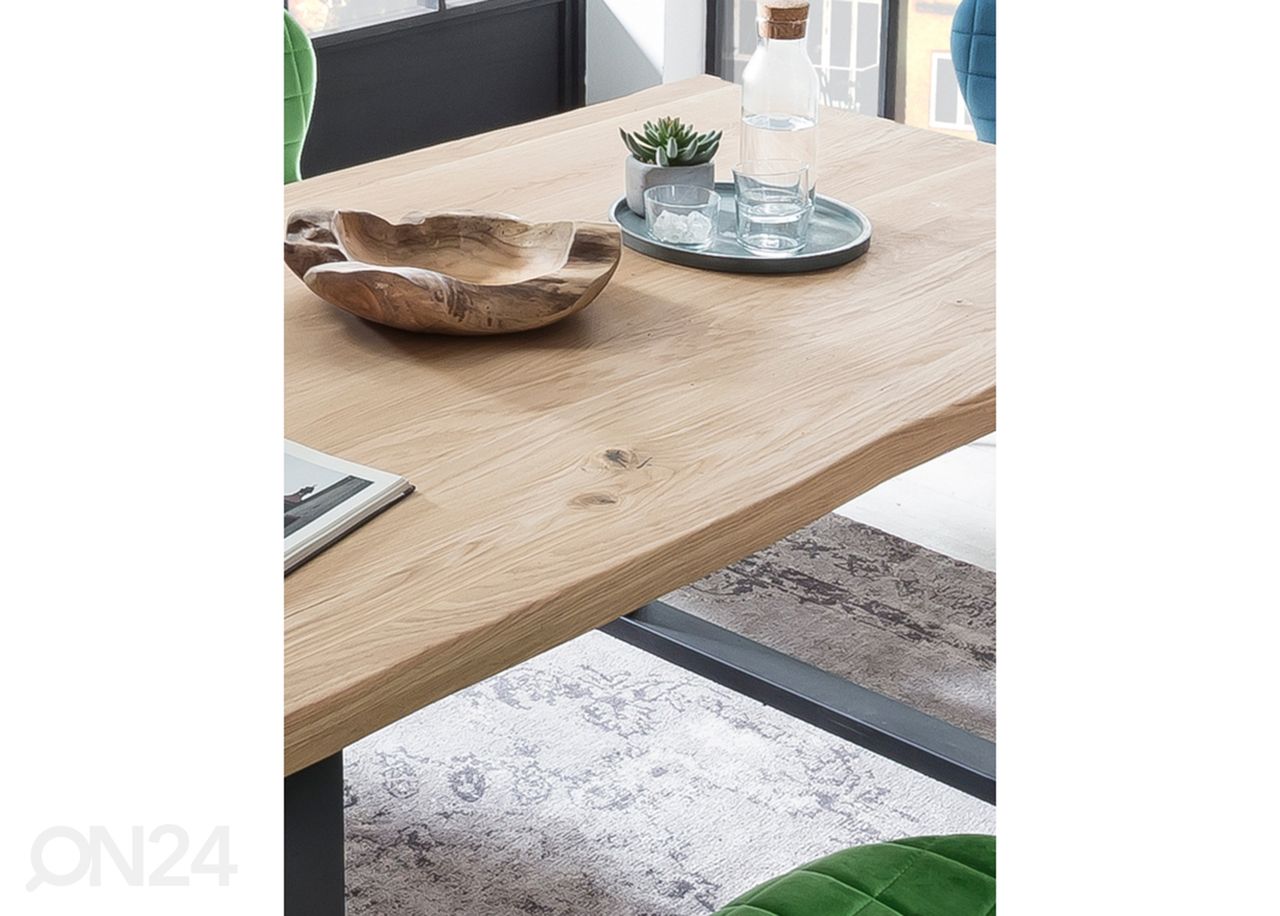 Ruokapöytä 80x120 cm, luonnonvärinen kuvasuurennos