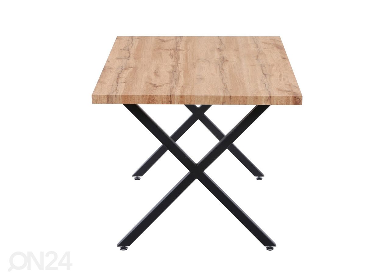 Ruokapöytä 90x160 cm kuvasuurennos