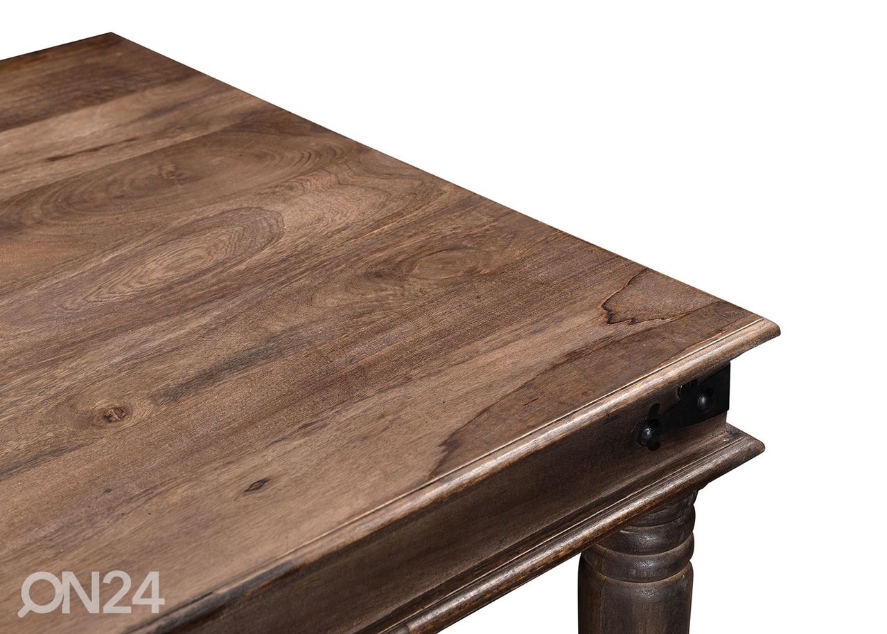 Ruokapöytä 90x180 cm, pähkinänruskea kuvasuurennos