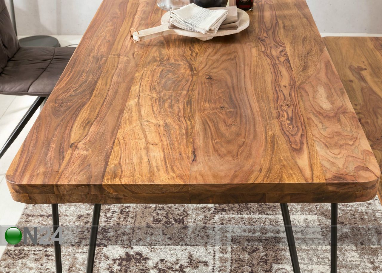 Ruokapöytä Bagli 120x80 cm kuvasuurennos
