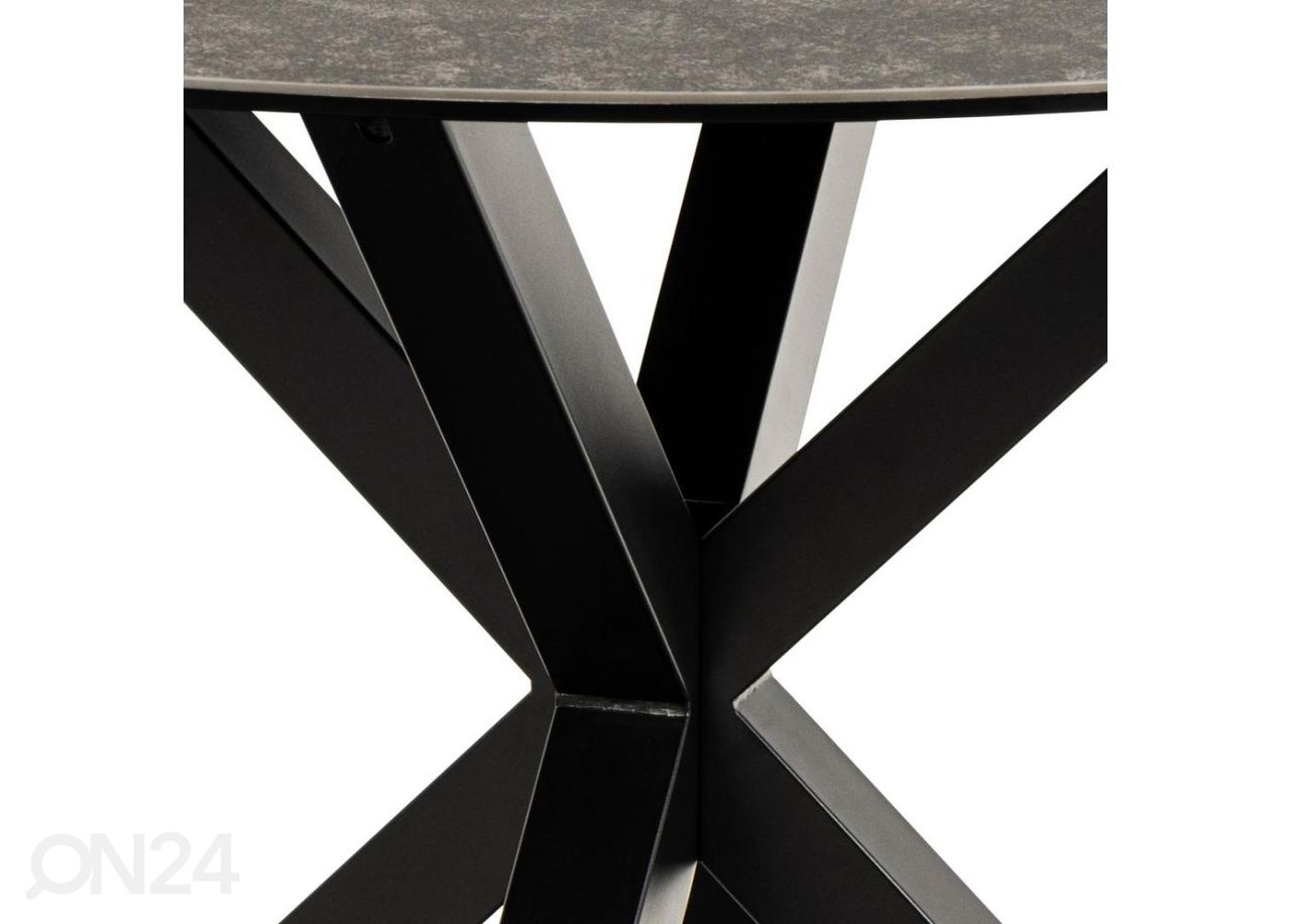 Ruokapöytä Beira Ø 119 cm kuvasuurennos