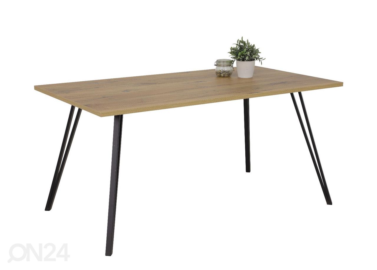 Ruokapöytä Oksana 90x160 cm kuvasuurennos