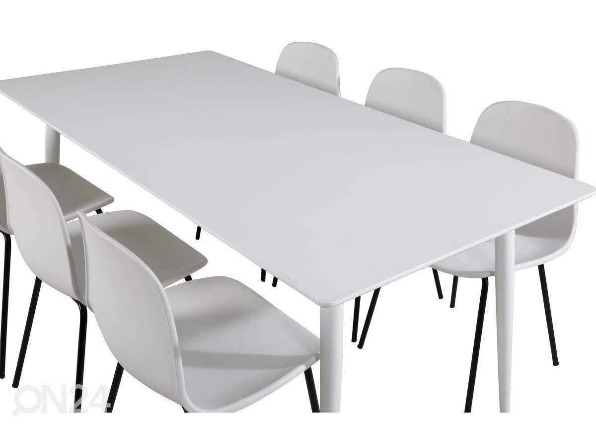 Ruokapöytä Polar 180x90 cm kuvasuurennos