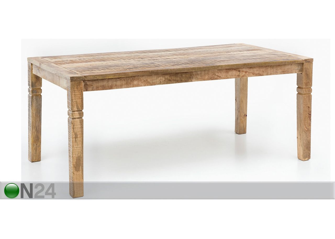 Ruokapöytä Rustica 120x90 cm kuvasuurennos