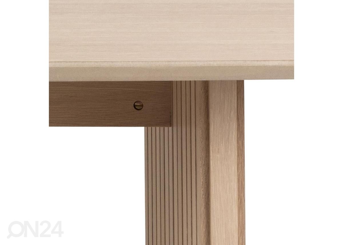 Ruokapöytä Skive 220x105 cm kuvasuurennos