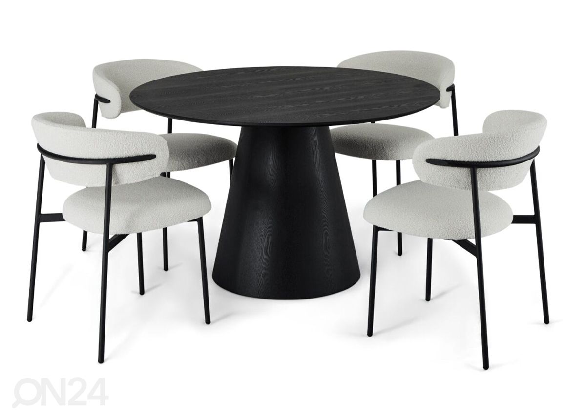 Ruokapöytä Tango Ø 120 cm kuvasuurennos