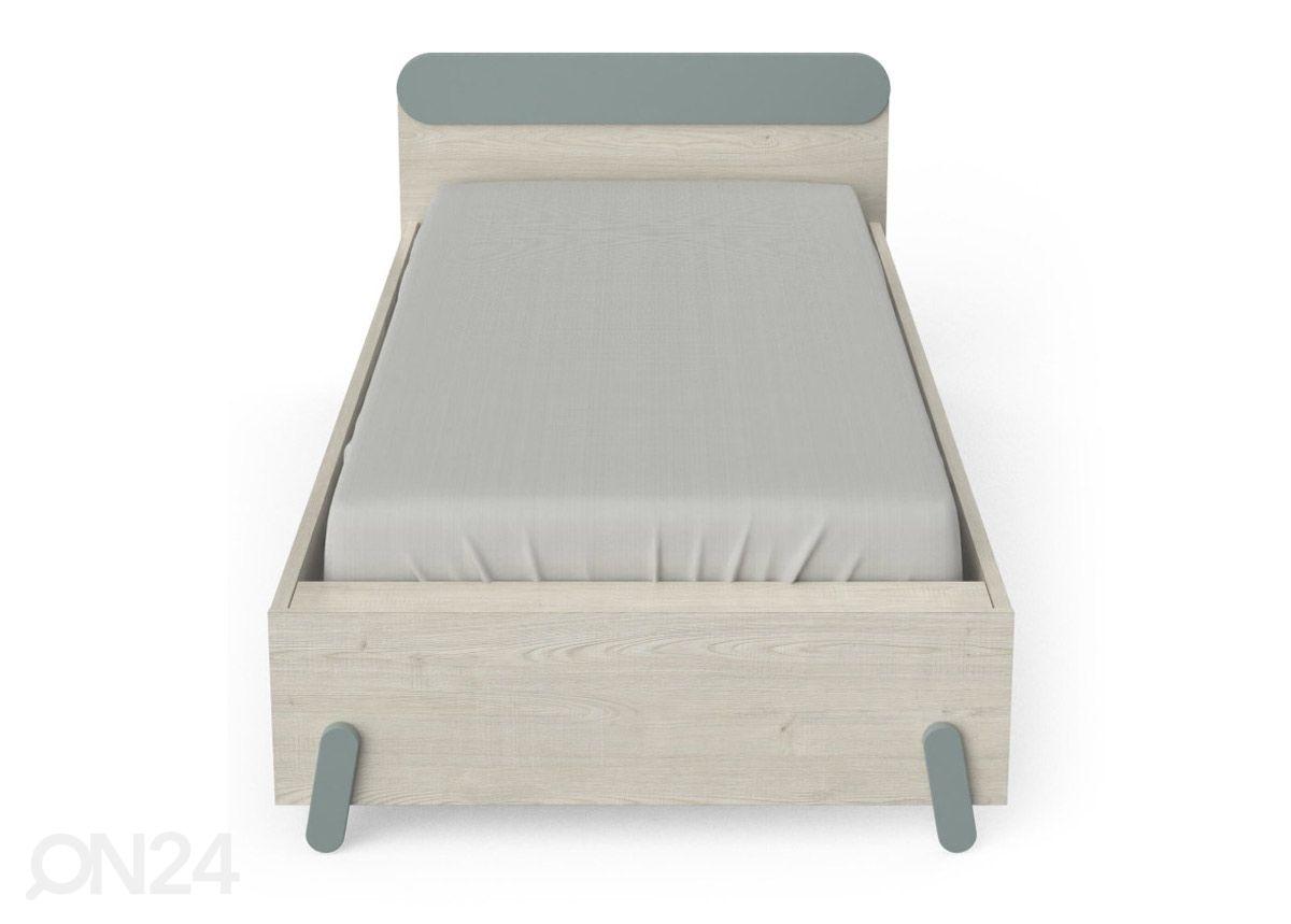 Sänky Ilian 90x190/200 cm, topanga/ vihreä kuvasuurennos