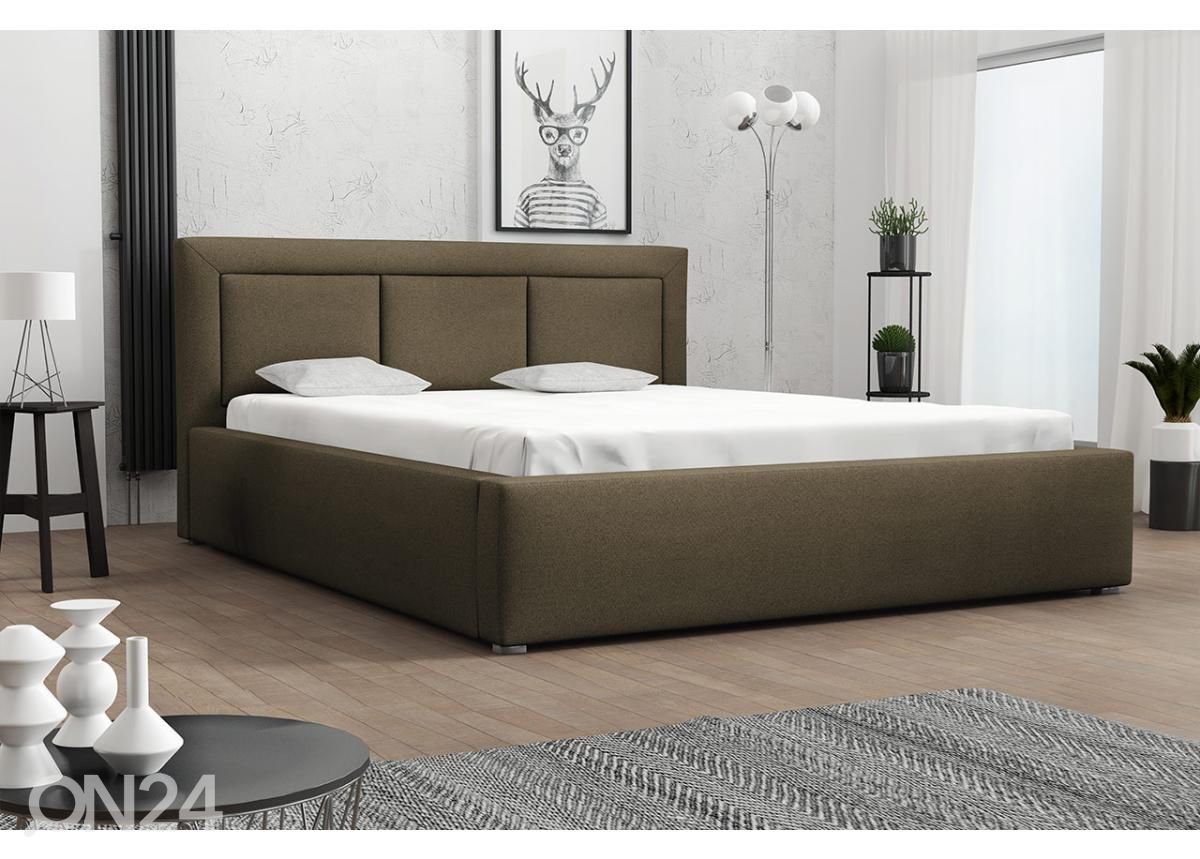 Sänky ylösnostettavalla sängynpohjalla 140x200 cm kuvasuurennos