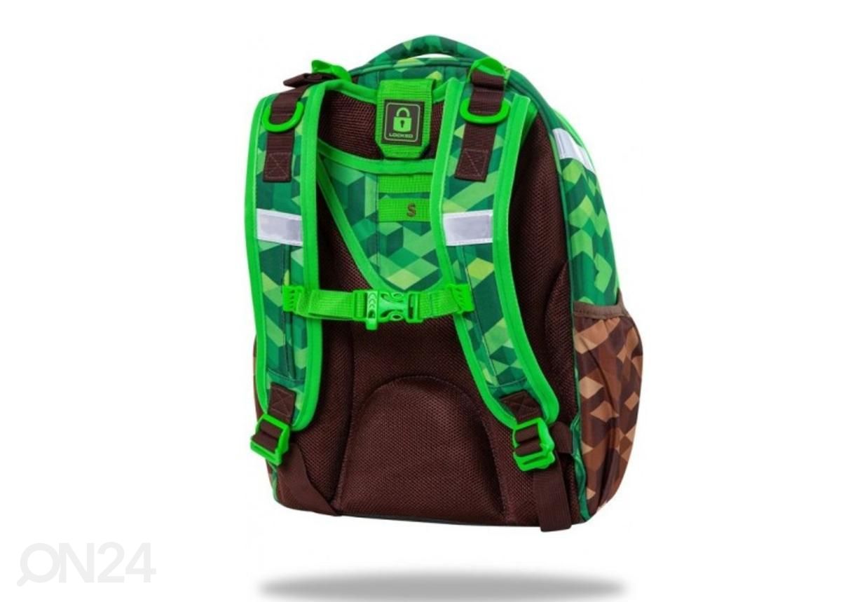 Selkäreppu CoolPack Turtle City Jungle 25 L kuvasuurennos