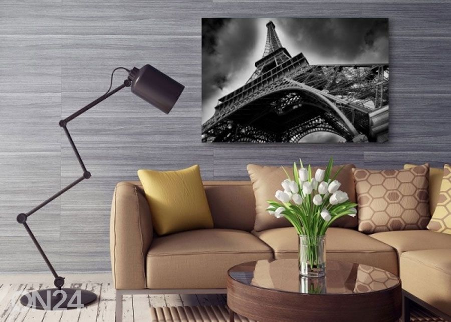 Sisustustaulu Eiffel Tower 40x50 cm kuvasuurennos