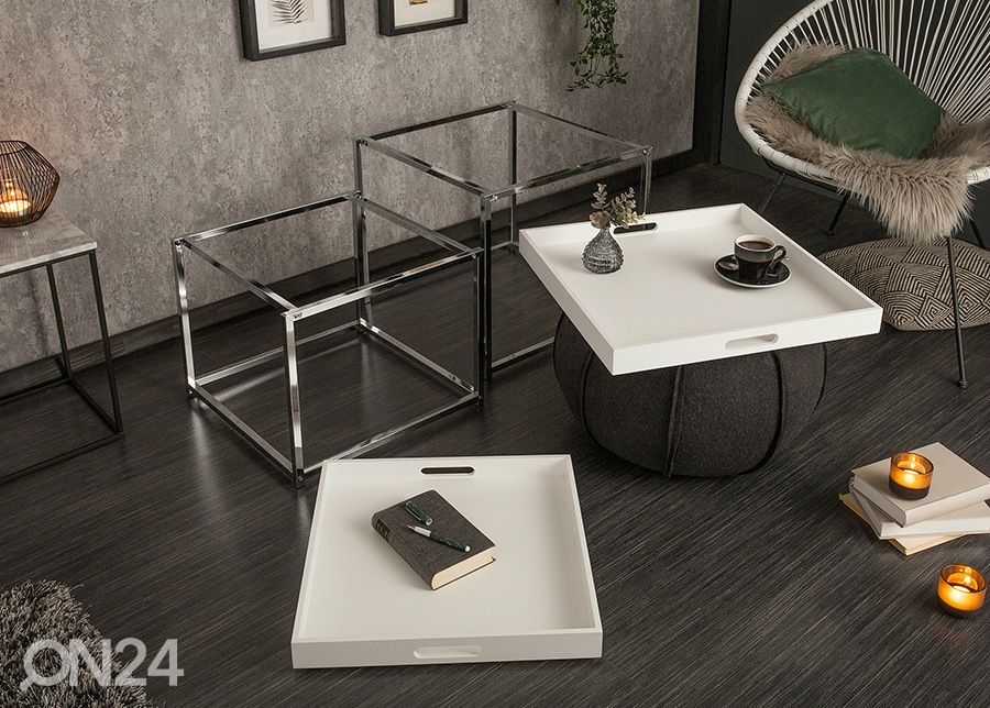 Sivupöydät / tarjoilupöydät Elements, 2 kpl kuvasuurennos