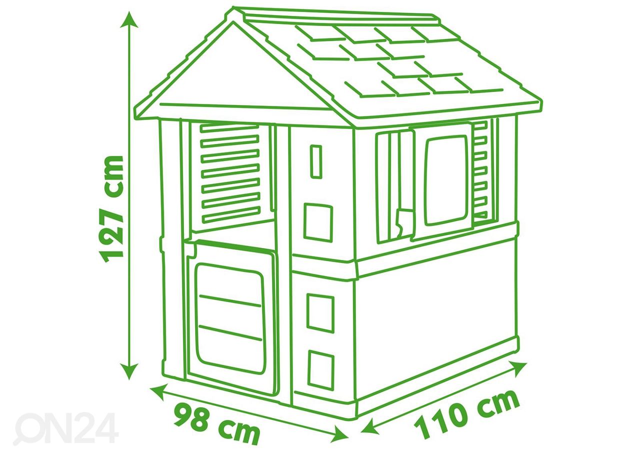 Smoby leikkimökki Pretty kuvasuurennos