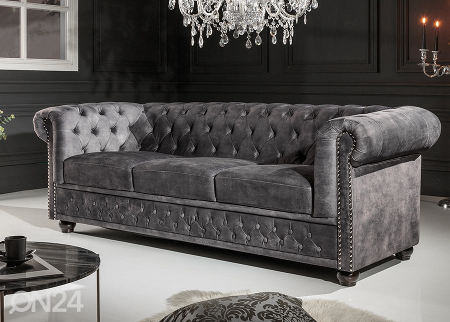 Sohva Chesterfield kuvasuurennos