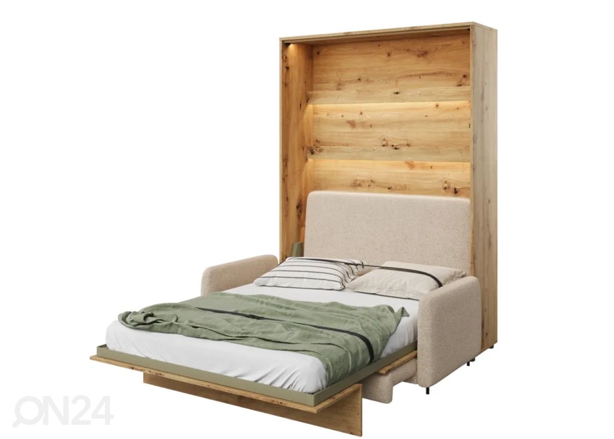 Sohva Lenart BED CONCEPT pystysuoraan kaappisänkyyn 160x200 cm kuvasuurennos