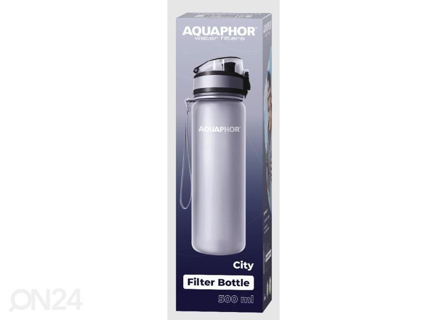 Suodatinpullo 0,5 L Aquaphor City kuvasuurennos