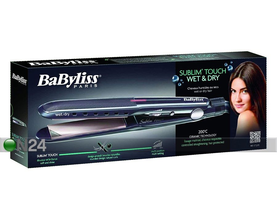 Suoristusrauta Babyliss Wet&Dry kuvasuurennos