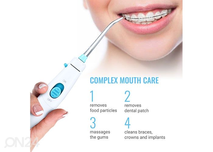 Suun ja hampaiden hoitolaite kotikäyttöön GESS Aqua PRO kuvasuurennos