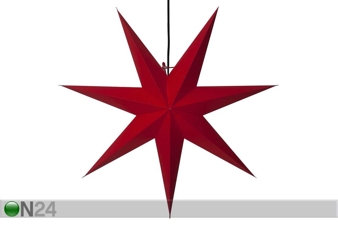 Tähti Rozen 100cm, punainen kuvasuurennos