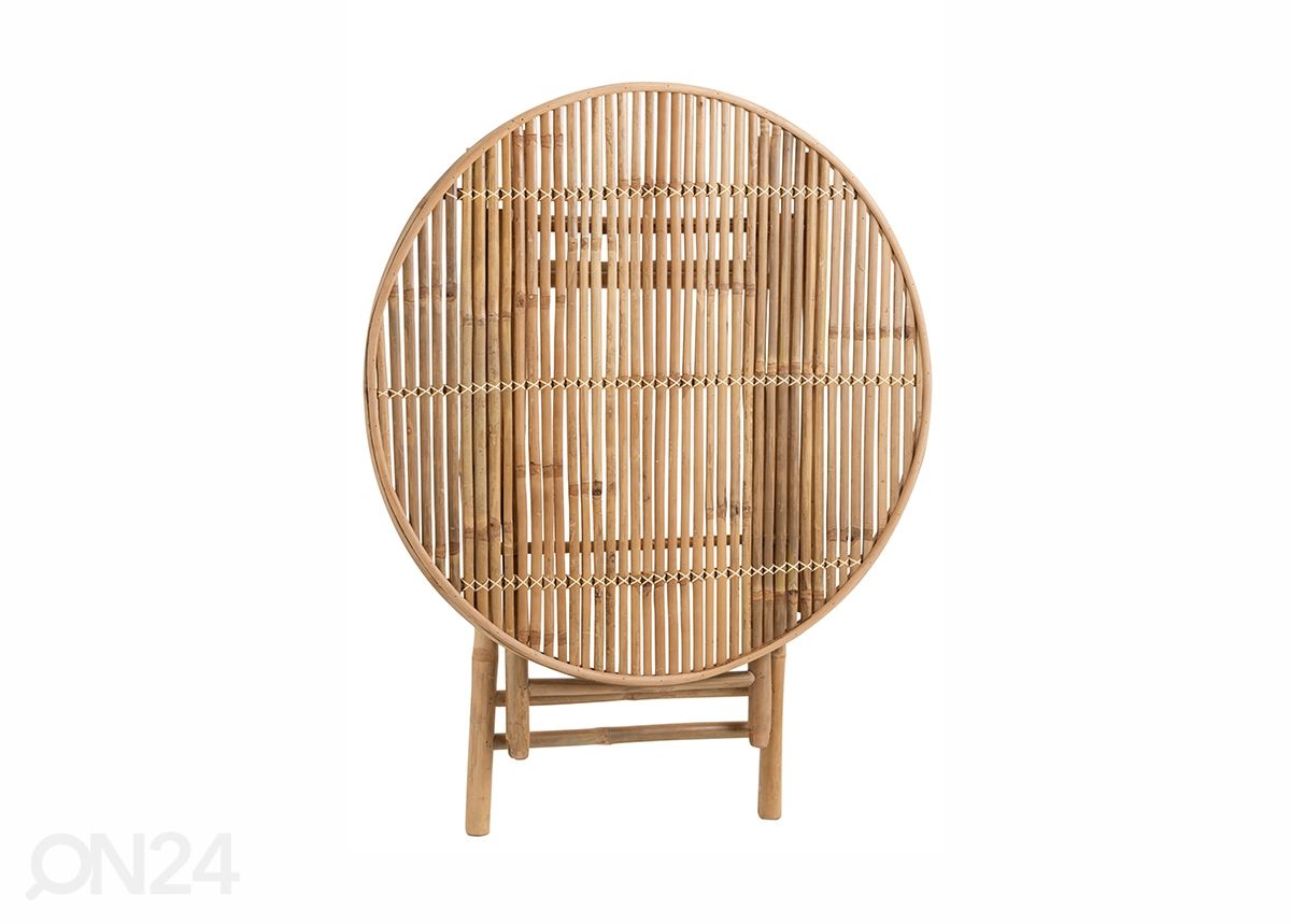 Taittopöytä Bamboo Ø 90 cm kuvasuurennos