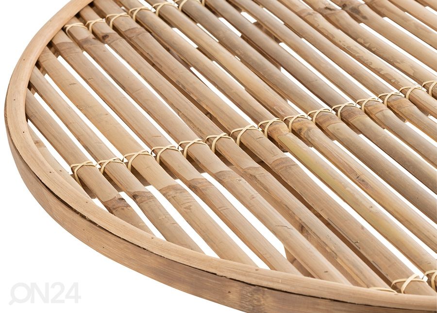 Taittopöytä Bamboo Ø 90 cm kuvasuurennos