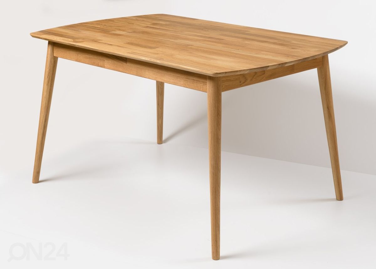 Tammi ruokapöytä Scan 140x90 cm+ 4 tuolia Irma kuvasuurennos