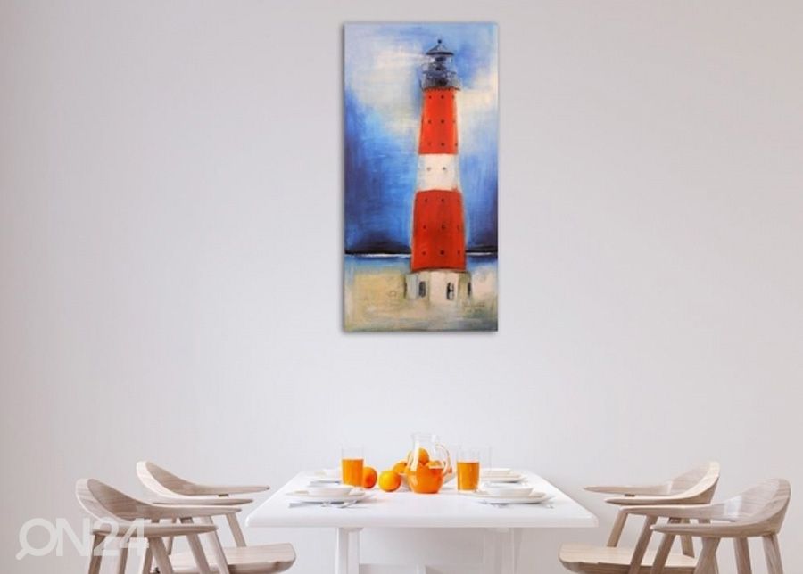 Taulu Lighthouse 3D 50x100 cm kuvasuurennos
