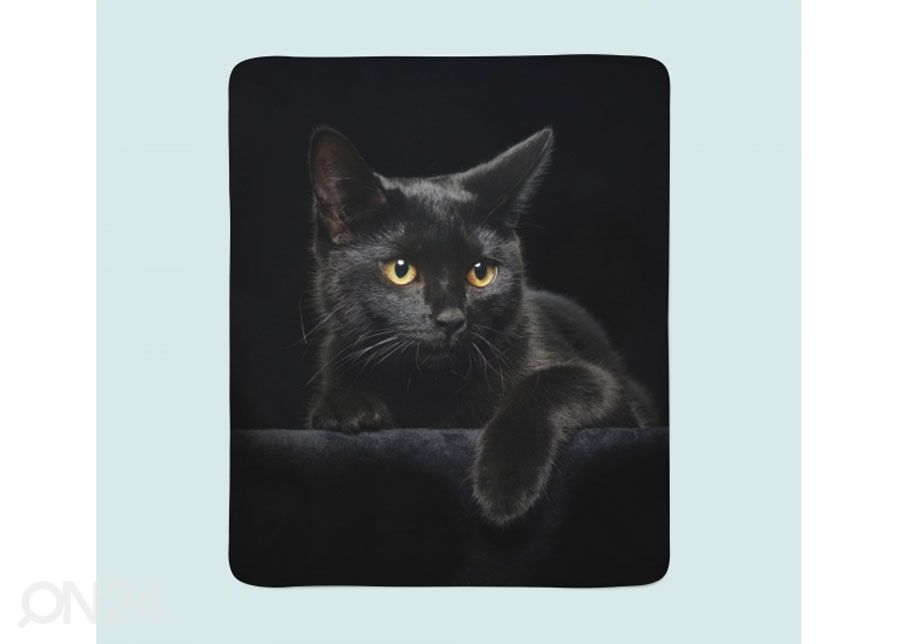 Torkkupeitto Black Cat 130x150 cm kuvasuurennos