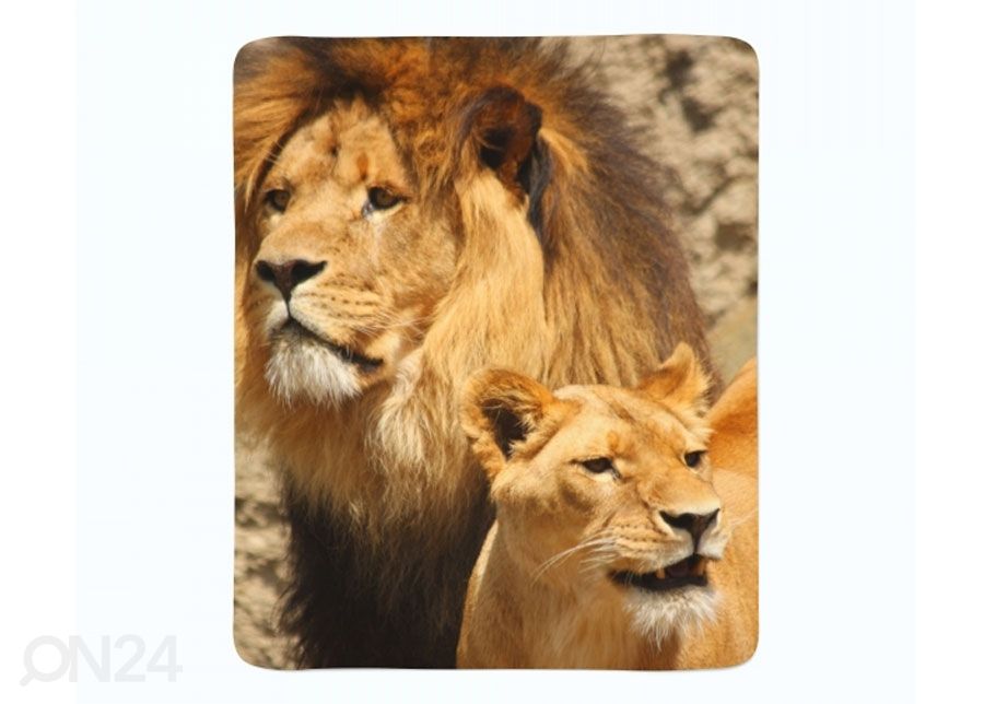 Torkkupeitto Lions 130x150 cm kuvasuurennos