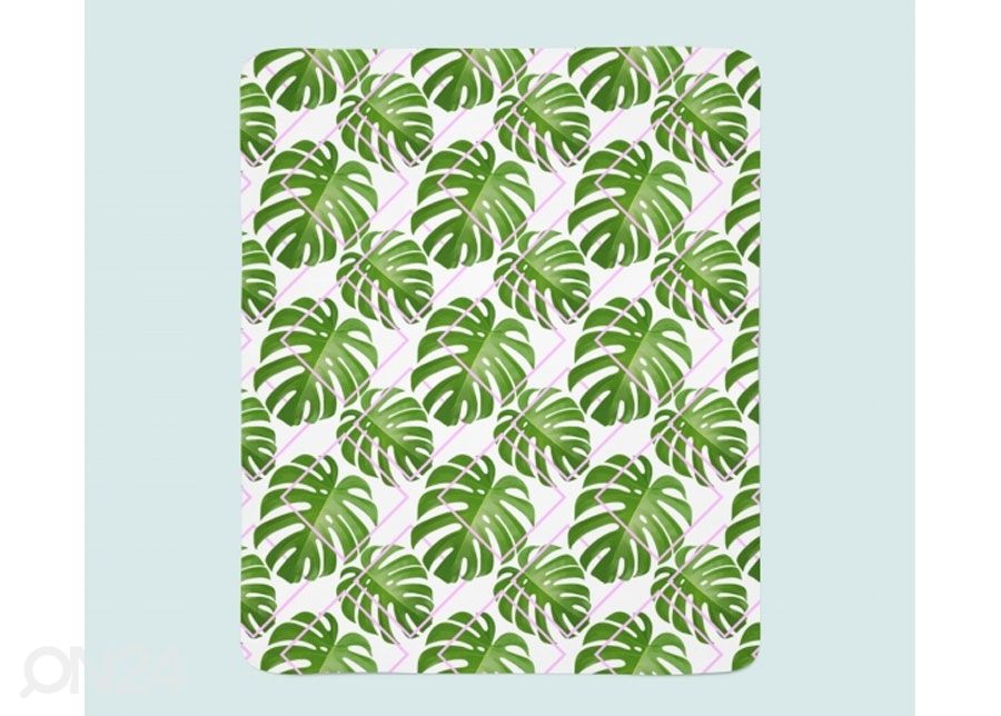 Torkkupeitto Tropical Palm Leaves 130x150 cm kuvasuurennos