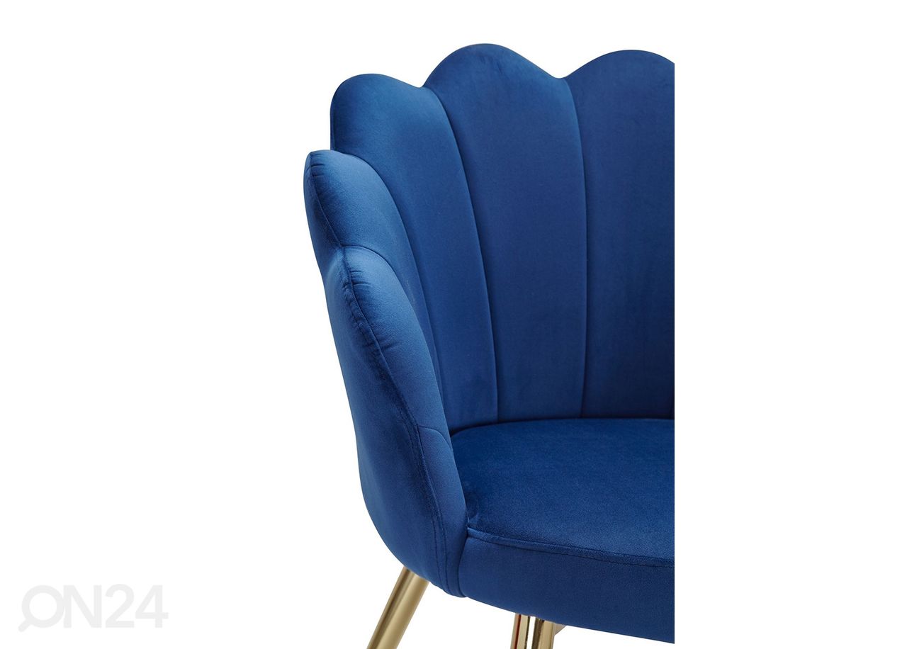 Tuoli, sininen kuvasuurennos