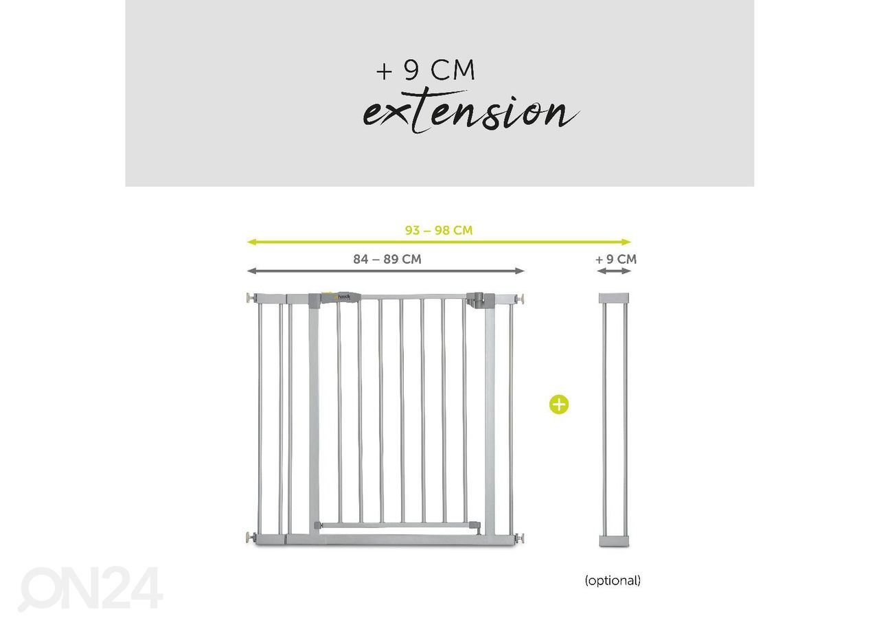 Turvaportti 84-89 cm Hauck Essential Stop N Safe 2 kuvasuurennos