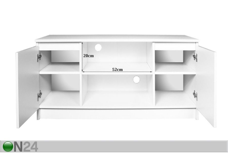 TV-taso 120 cm kuvasuurennos