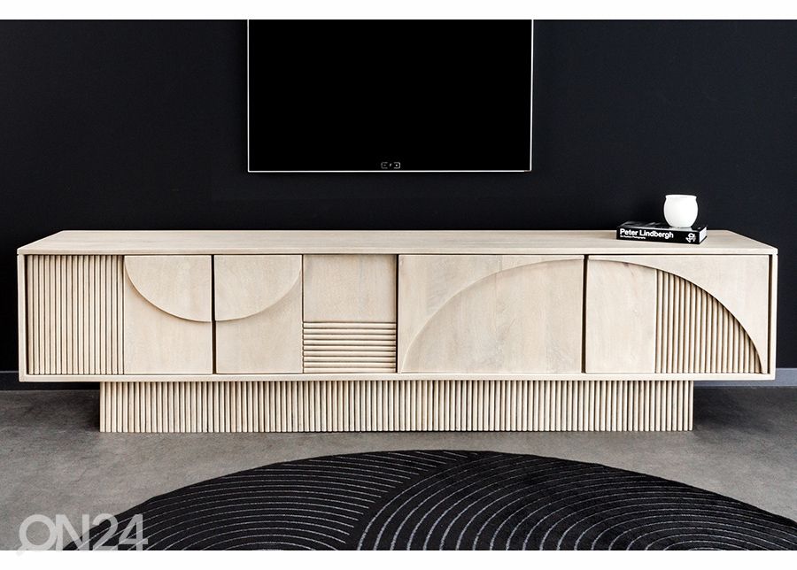 TV-taso Art Deco 200 cm kuvasuurennos