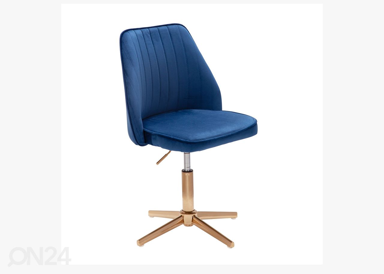 Työtuoli / ruokapöydän tuoli, sininen kuvasuurennos