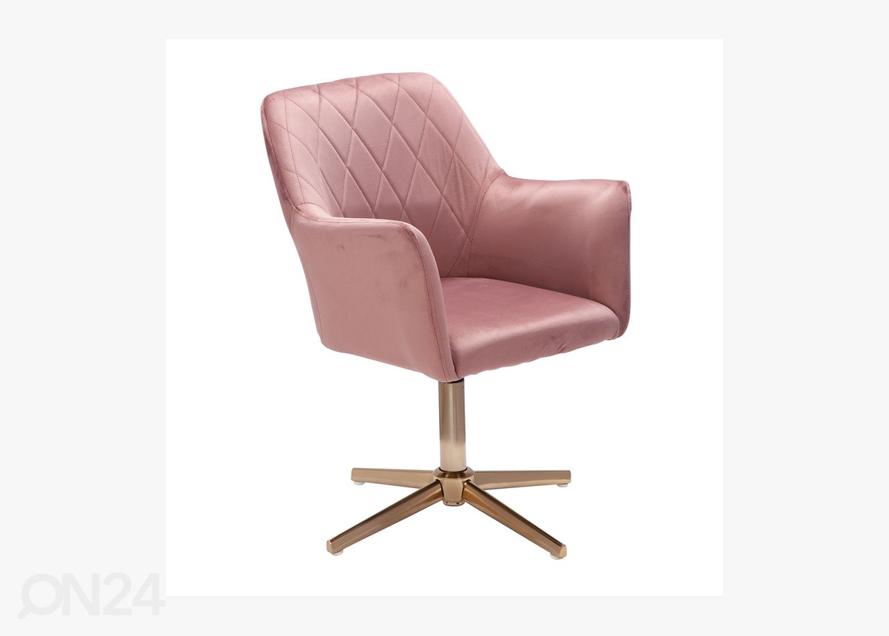 Työtuoli / ruokapöydän tuoli, vaaleanpunainen kuvasuurennos