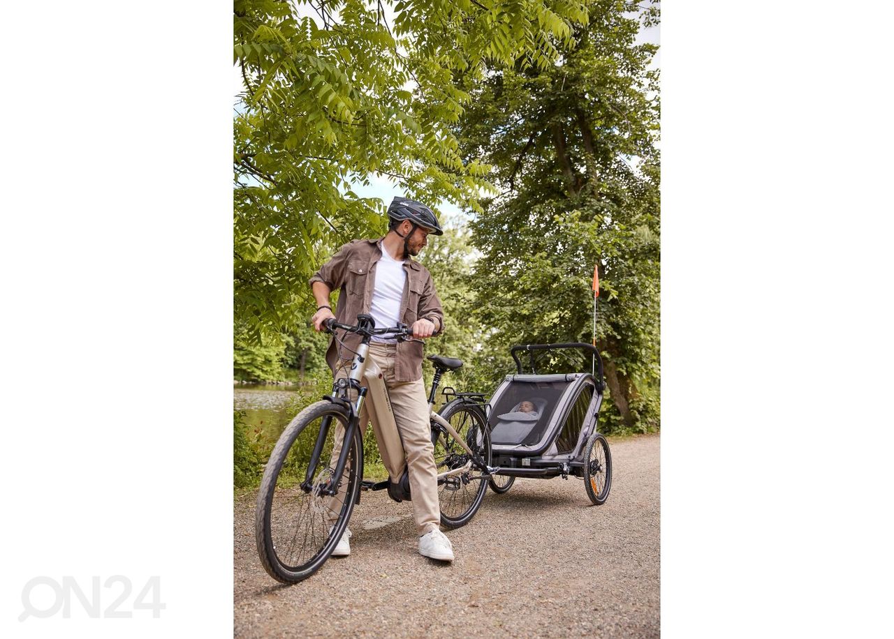 Vauvaistuin pyörillä Hauck Baby Lounger 2, harmaa kuvasuurennos