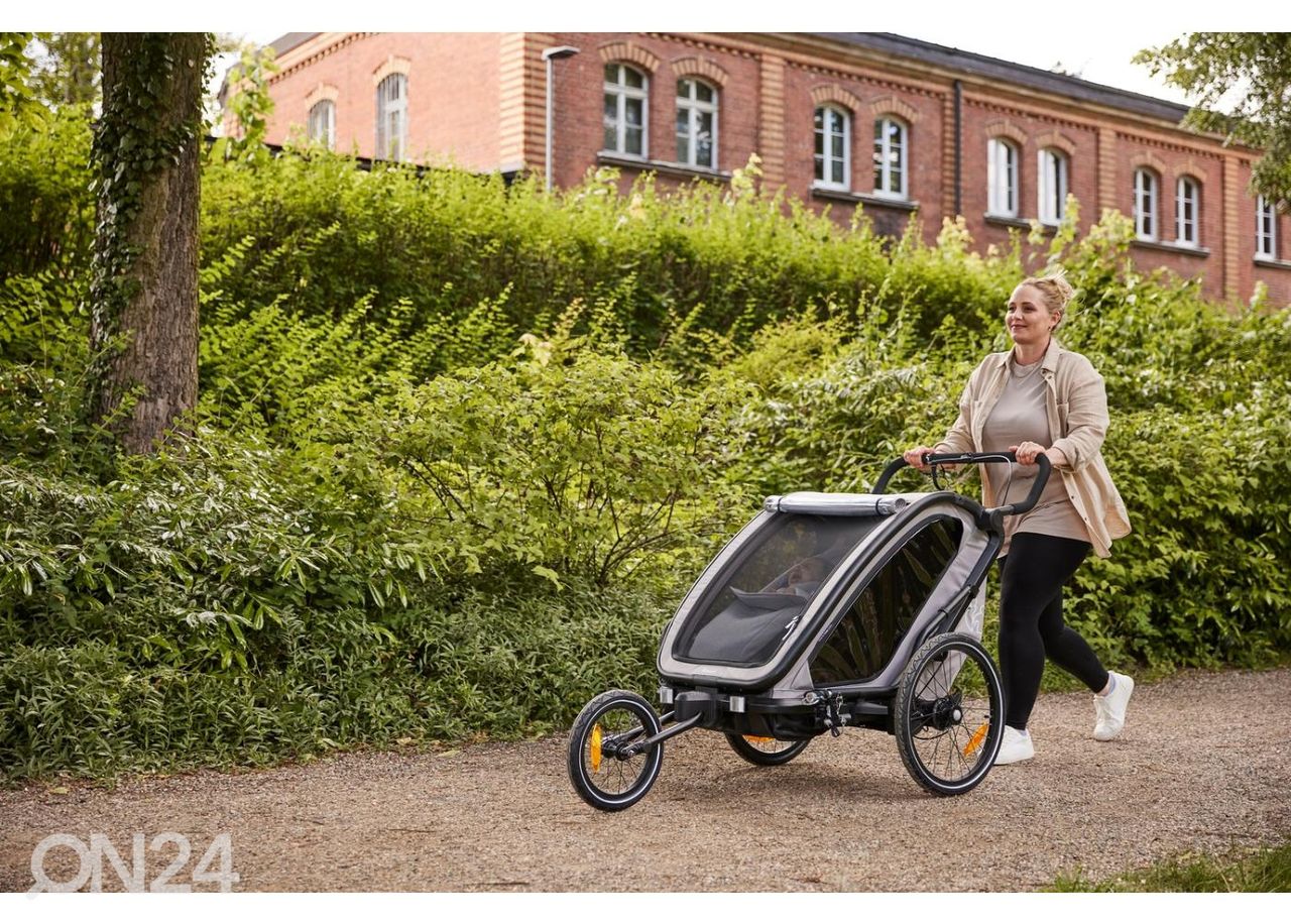 Vauvaistuin pyörillä Hauck Baby Lounger 2, harmaa kuvasuurennos