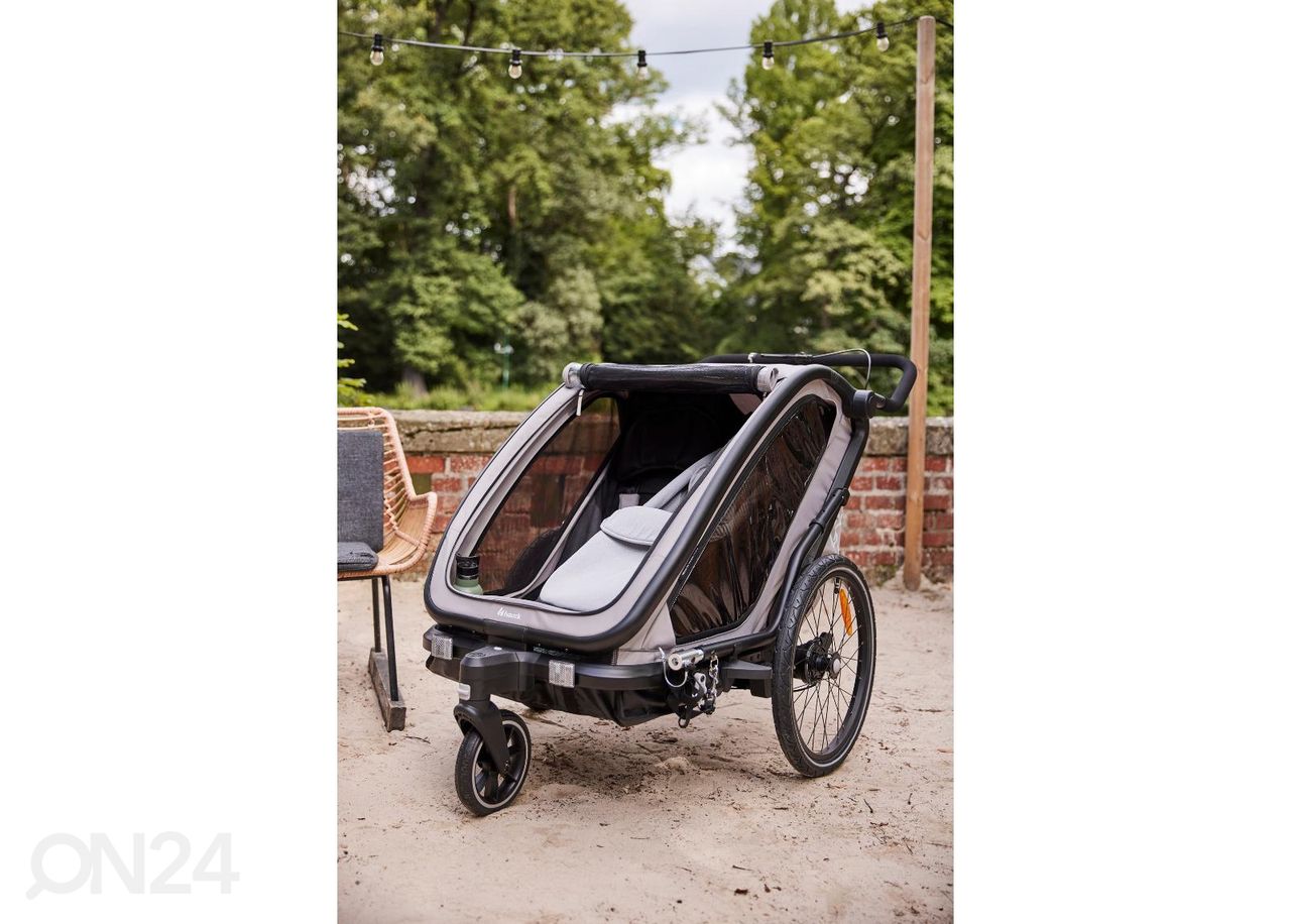 Vauvaistuin pyörillä Hauck Baby Lounger 2, harmaa kuvasuurennos